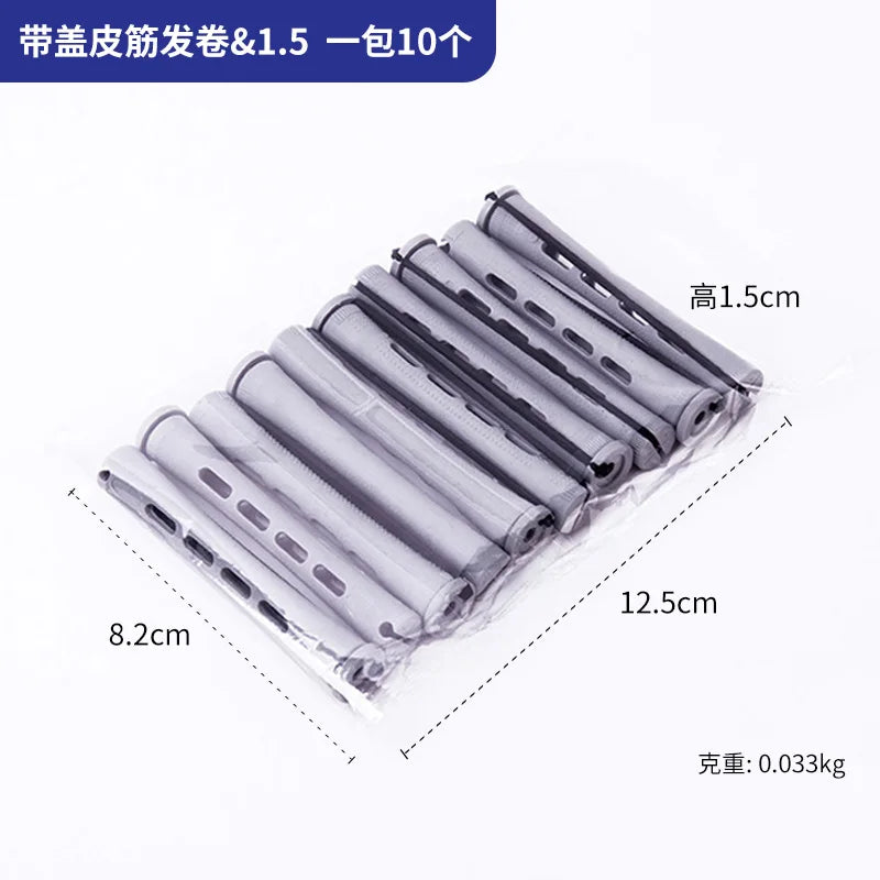 10pcs Hair Cold Roller Heatless Curling Curlers Hair Heatless Curling Rods Magic Hair Curlers Without Heat Wave Curly Perm Rods Quick Pick Grocers